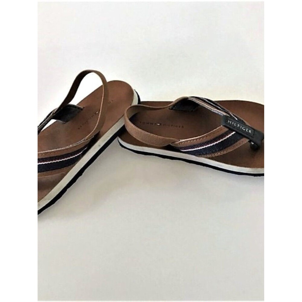 Tommy Hilfiger Toddler Boys Lil Danny Flip Flops Size 7/8 - Picture 5 of 9